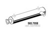 RENAULT 5000488302 Middle-/End Silencer